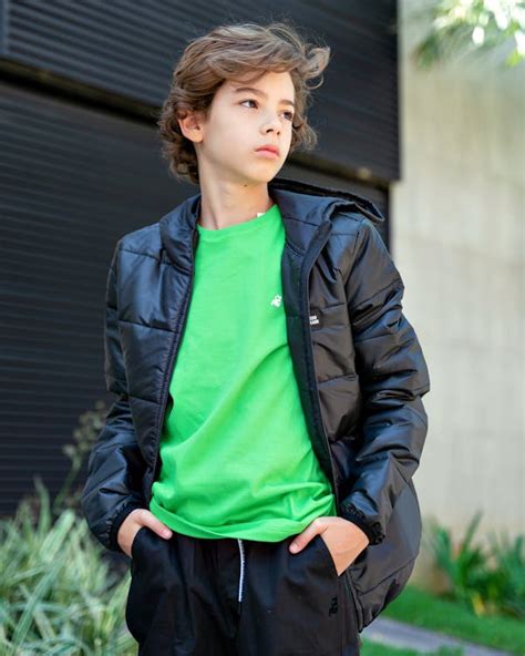 Boy Wearing Black Leather Jacket · Free Stock Photo