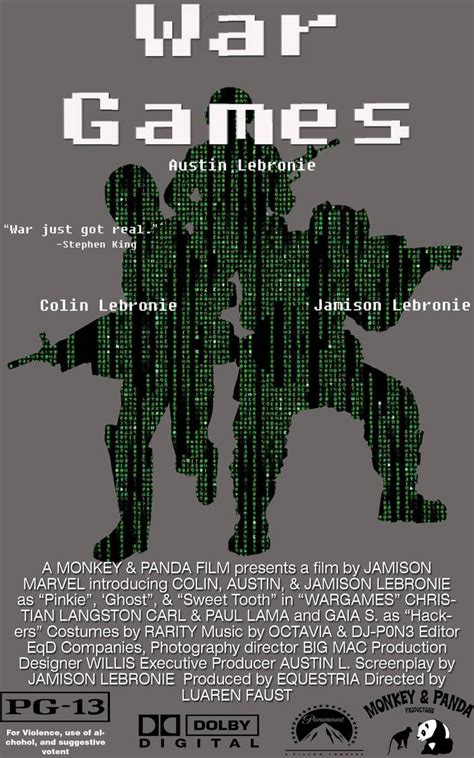 War Games movie poster by MonkeyAndPanda on DeviantArt