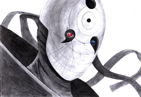 Obito Uchiha drawing. Updated!! by yuri123454321 on DeviantArt | Anime ...