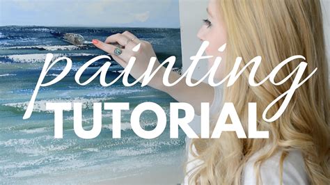 PAINTING TUTORIAL with Acrylic for Beginners | Katie Jobling Art - YouTube