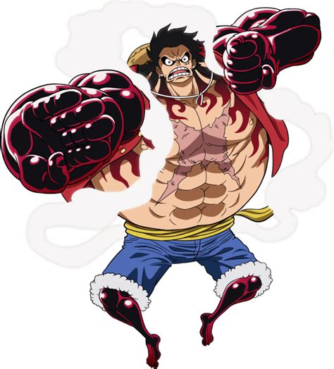 Gear 4 Boundman Luffy by Lord-Yoloraidos on DeviantArt