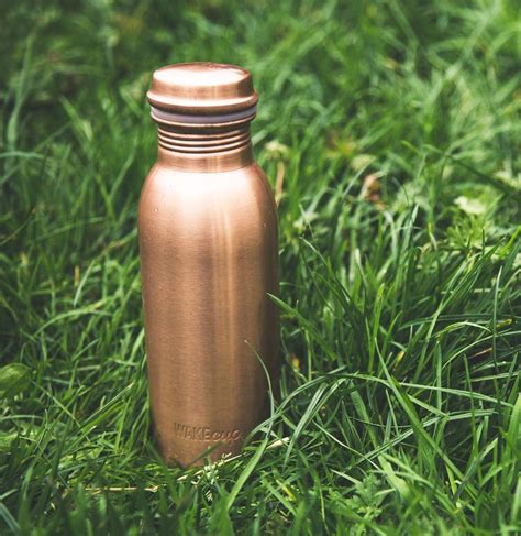 Personalised Pure Copper Water Bottle By Global WAKEcup ...