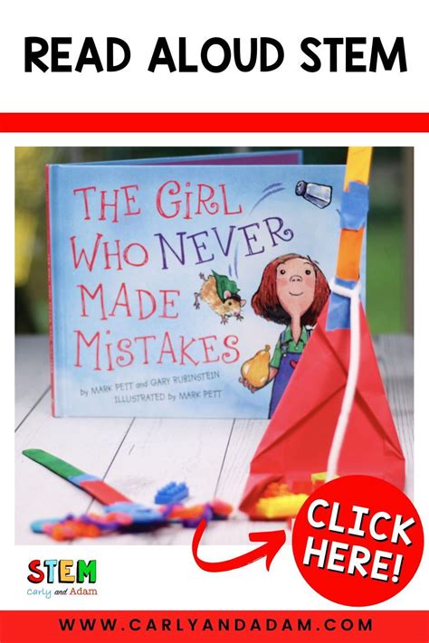 The Girl Who Never Made Mistakes Growth Mindset STEM Activity in 2022 | Stem activities, Growth ...