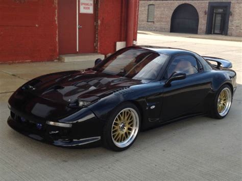 Black RX7 Tan Leather Single Turbo Highly Modified amazing car 2nd ...