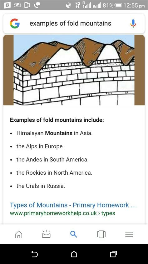 how are fold mountains formed?give two example of fold mountain ...