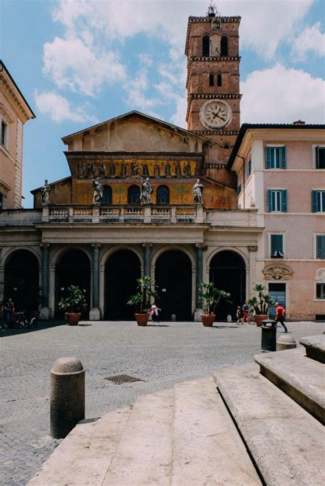 Santa Maria in Trastevere - An American in Rome | Trastevere, Santa ...