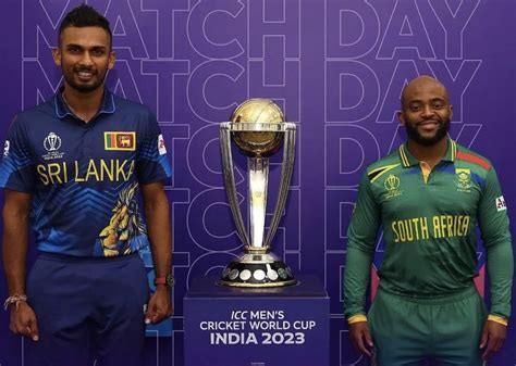 World Cup 2023 – 4th match between South Africa and Sri Lanka – Ibandhu