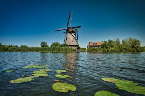 Kinderdijk Windmills - Travel In Pink