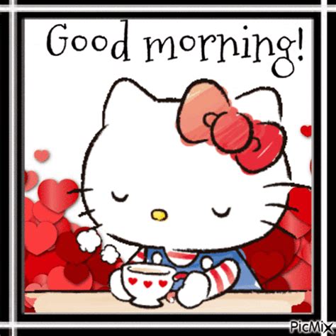 Good Morning Hello Kitty GIF - Good morning Hello kitty - Discover ...