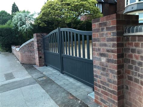 Elite Aluminium Swan Open Driveway Gates In Stock Strong, Lightweight, Zero Maintenance ...