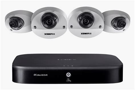 1080p Hd Surveillance System Featuring 4 Audio Cameras - Webcam, HD Png ...