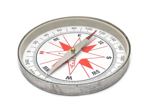 Plotting Compass, Glass Face, Aluminum Casing, 4" Diameter, Eisco Labs - Walmart.com