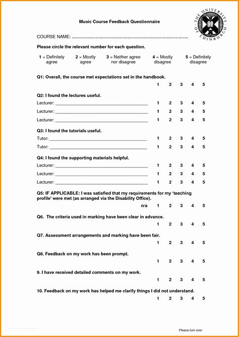 Free Questionnaire Template Of 30 Questionnaire Templates Word Template ...