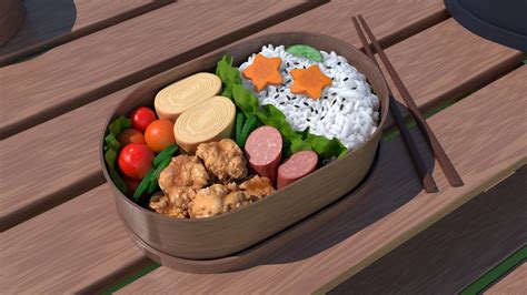 3D bento box model - TurboSquid 1644418