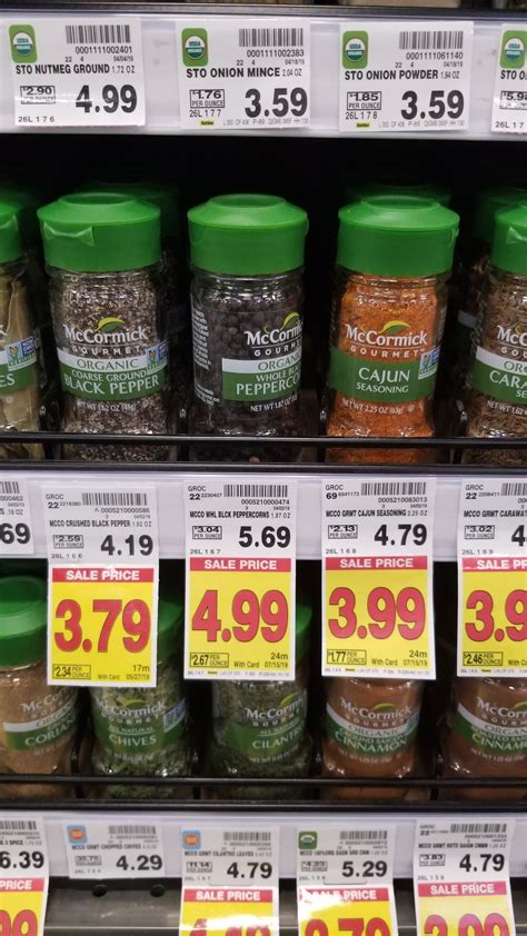 McCormick Herbs and Spices just $2.99 - Kroger Couponing