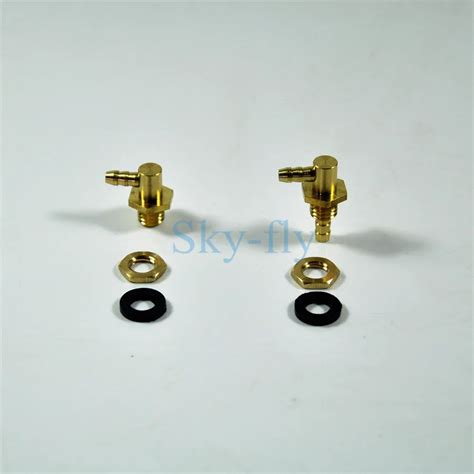 1 Pair Of Flight Model Transparent Fuel Tank Parts Oil Nozzle-in Parts ...