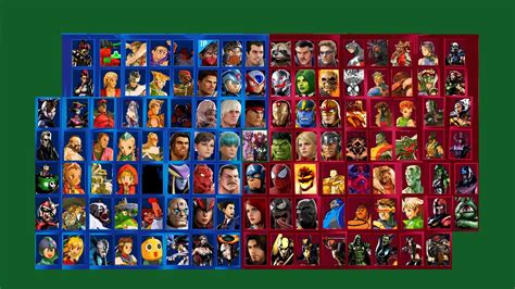 every marvel vs capcom (and some others) character in one place : r/gaming