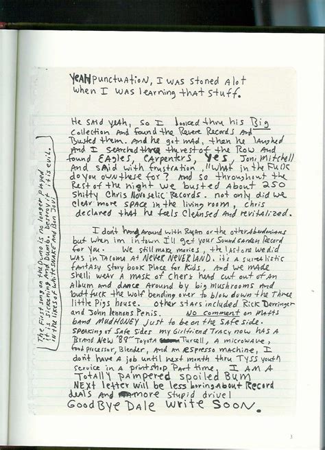 Kurt Cobain Journals: Kurt Cobain Journal 001 - 005