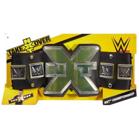 WWE NXT Championship Toy Belt - 3 Count - Wrestling Merchandise