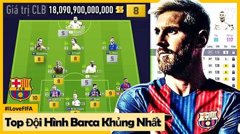 TOP Đội Hình Barca Khủng Nhất FO4 2023: 18000 Tỷ Với RÔ BÉO ICON +5 ...