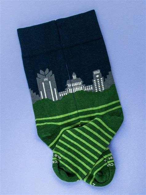 Austin Skyline (Night) – Sock Club Store