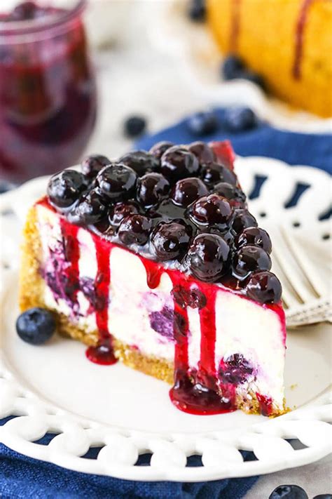 Easy Blueberry Cheesecake Recipe | Life, Love and Sugar