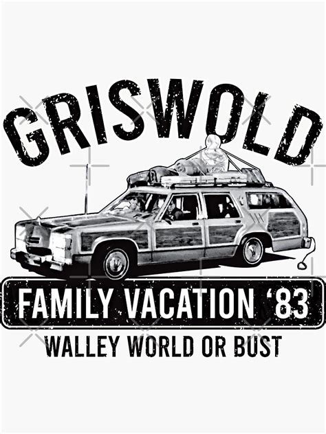 "Griswold Family Vacation" Sticker for Sale by alhern67 | Redbubble