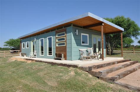 16x40 Modern Cabin by Kanga Room Systems. Chappell Hill, TX 2015 ...