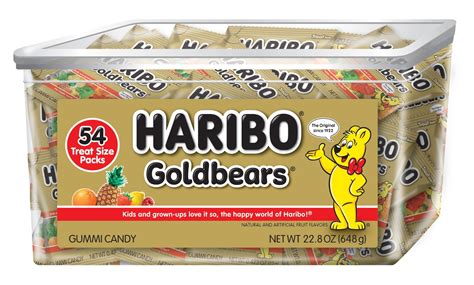 Buy Haribo Gold Bears Mini 54CT in Bulk at Wholesale Prices Online Candy Nation