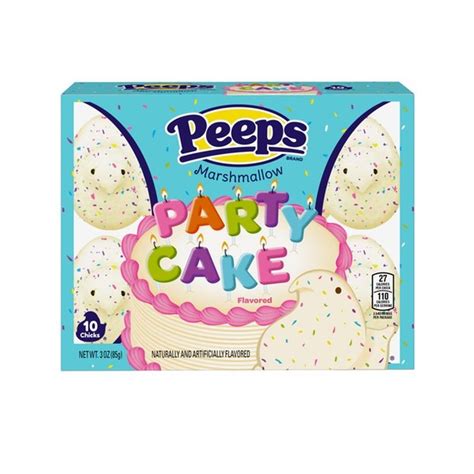 Peeps® Party Cake Flavored Marshmallow Chicks (3 oz) - Instacart