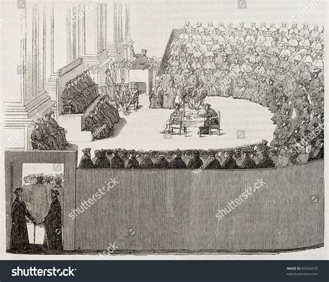 Council Trent Old Illustration By Unidentified Stock Photo 85556575 ...