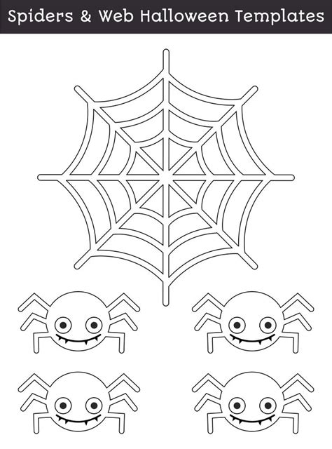 Halloween Templates Spider - 15 Free PDF Printables | Printablee ...