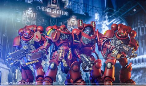 Blood Angels Primaris Intercessors & Aggressor Squad : r/JOYTOY