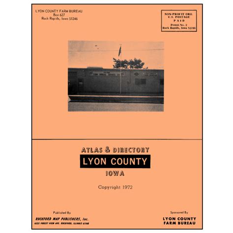 Iowa - Lyon County Plat Map & GIS - Rockford Map Publishers