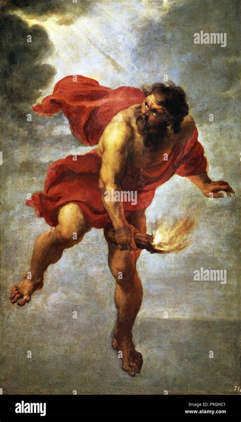 Prometheus fire hi-res stock photography and images - Alamy