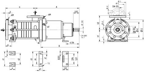 SEMA Dimension Drawings - SERO Pumps