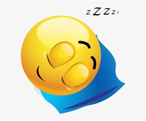 Emoji - Durmiendo - Smiling Sleeping Emoji - Free Transparent PNG Download - PNGkey