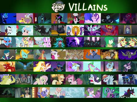 MLP Villains (Version 2) by JustSomePainter11 on DeviantArt