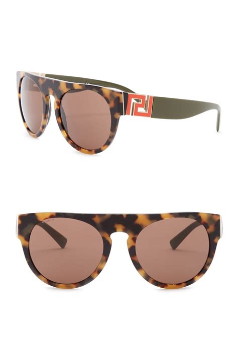 Versace | 55mm Round Sunglasses | Nordstrom Rack | Sunglasses, Sunglasses women, Round sunglasses