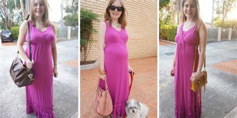 Away From Blue | Aussie Mum Style, Away From The Blue Jeans Rut: 30 Wears: Pink Maxi Dress From ...