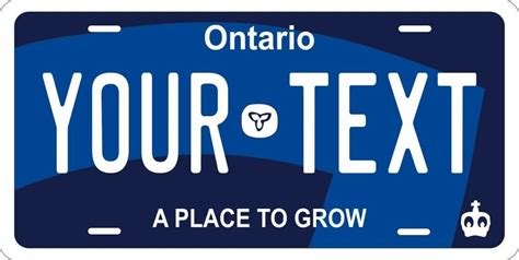 Ontario 2019 Canada License Plate Personalized Car Bike Motorcycle | eBay in 2020 | Car ...