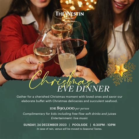 Christmas Eve Dinner 2023 | Honeycombers Bali