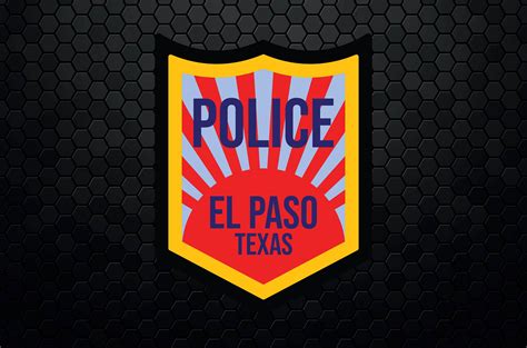 El Paso Police Department Patch Logo Decal Emblem Crest - Etsy UK