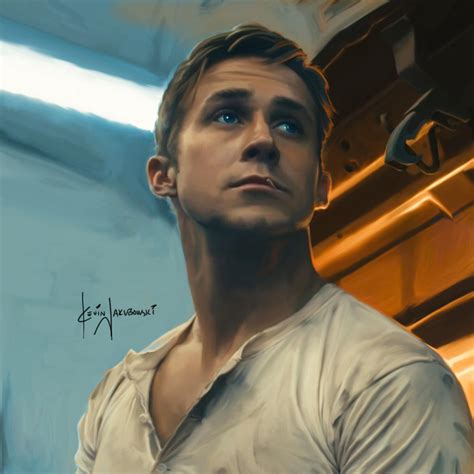 Ryan Gosling from Drive by thatsmymop on DeviantArt