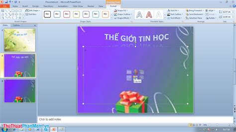 Hướng dẫn làm nền đẹp cho Slide PowerPoint