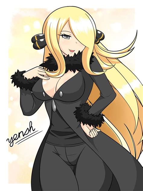 Cynthia by Yensh on DeviantArt | Deviantart, Pokemon, Anime