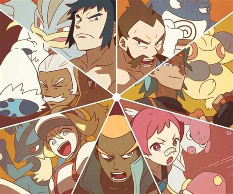 Pokemon Black And White Gym Leaders And Elite Four