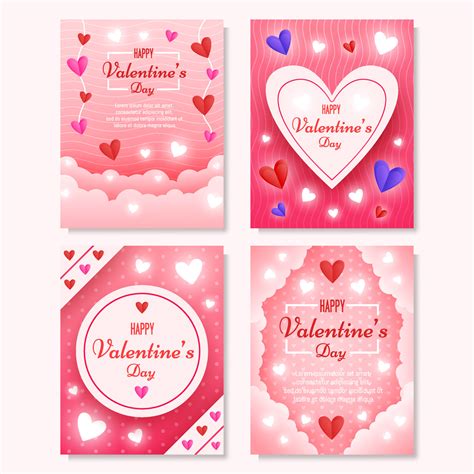 Valentine's Day Card 4639011 Vector Art at Vecteezy