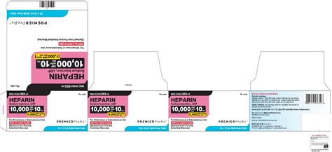 Heparin - FDA prescribing information, side effects and uses