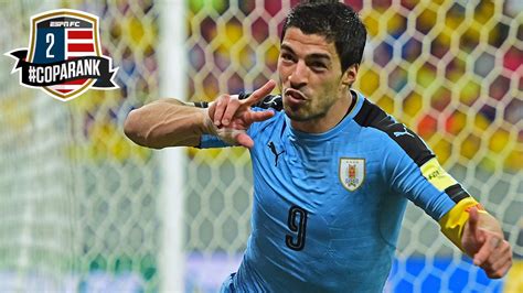 Uruguay's Luis Suarez - 2nd in Copa Rank - ESPN